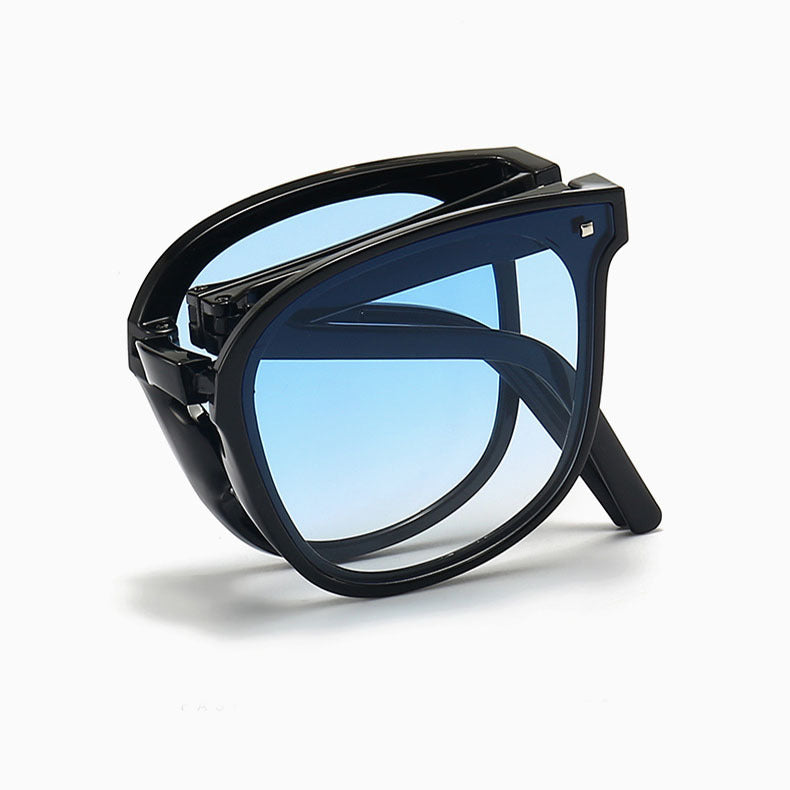 Folding Sunglasses – Summer Beach Fashion Sun Protection Glasses
