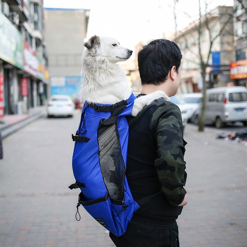 Premium Dog Carrier Backpack - Hands-Free Travel Solution for Outdoor Adventures