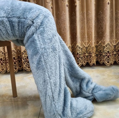 Over-the-Knee Fuzzy Socks for Women – Warm Winter Long Sleeping & Lounge Socks
