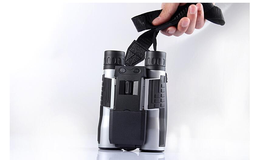 12x32 Digital Camera Binoculars – High Magnification, Compact Design, Built-in Camera for Outdoor Photography