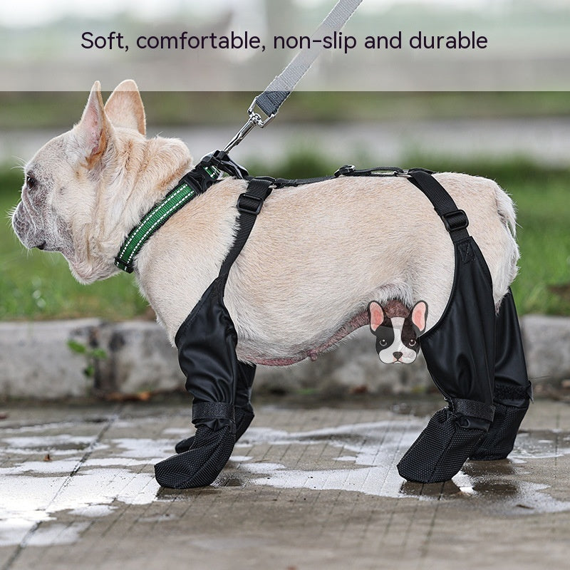 Premium Waterproof Dog Boots - Breathable Paw Protection for All-Weather Adventures