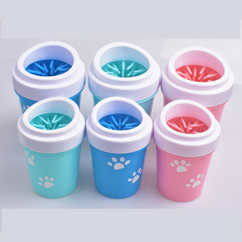 Professional Silicone Pet Paw Cleaner - Gentle Deep-Cleaning Brush for Healthy Dog & Cat Feet