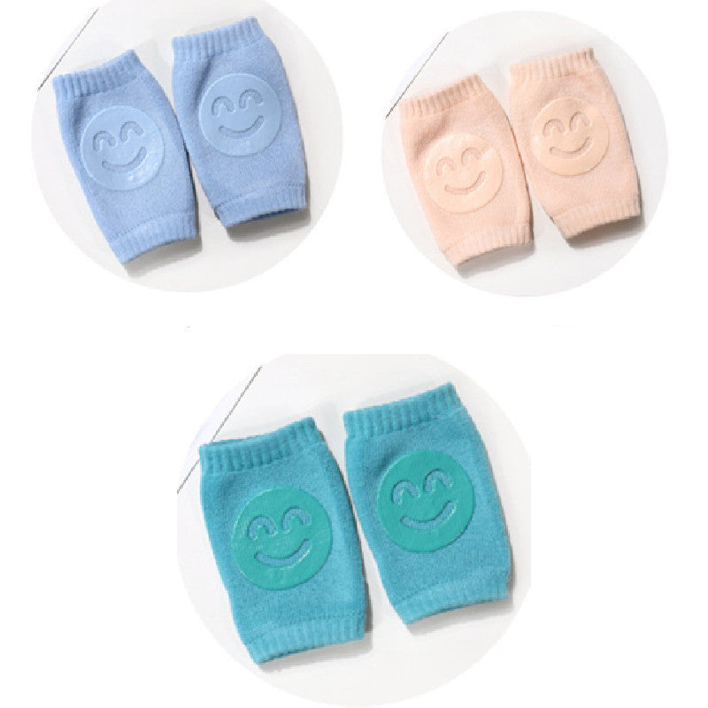 Summer Terry Baby Socks Knee Pads – Soft, Comfortable Protection for Crawling and Play