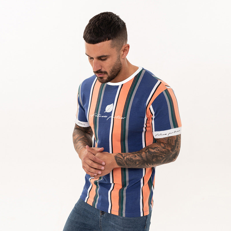 Casual Fitness T-shirt for Men - Comfortable and Stylish Sportswear for Active Lifestyles