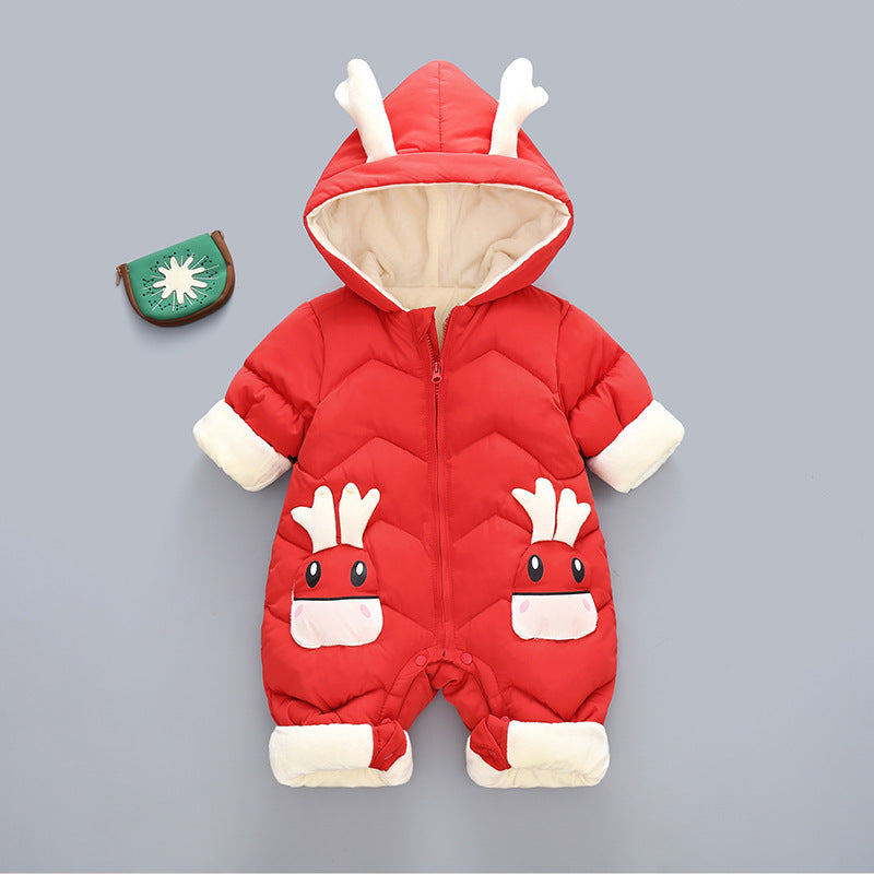 Baby Winter Romper – Warm, Soft, and Cozy Snowsuit for Baby Boys and Girls
