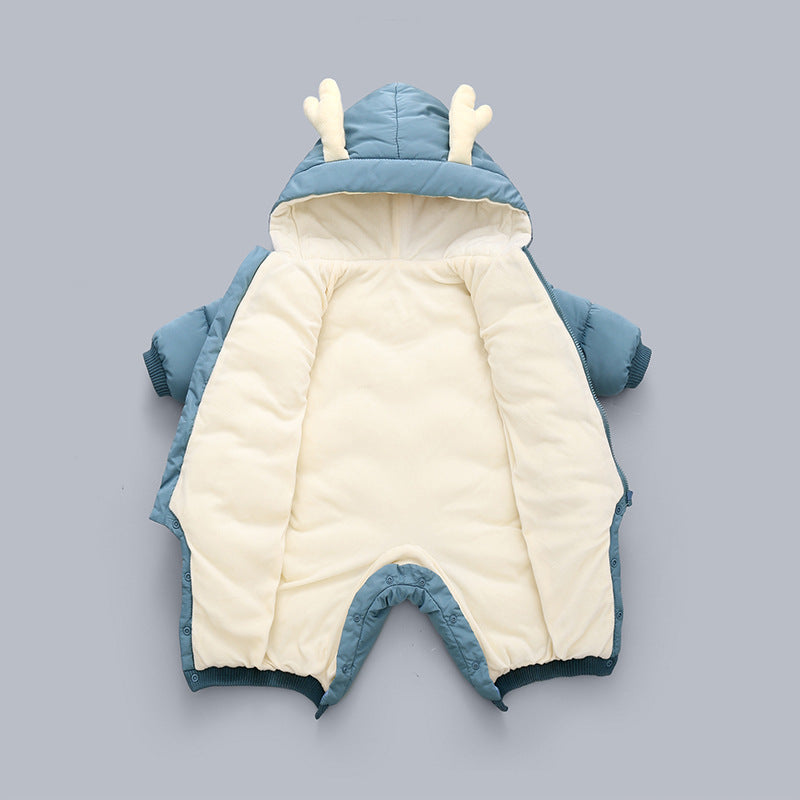 Baby Winter Romper – Warm, Soft, and Cozy Snowsuit for Baby Boys and Girls