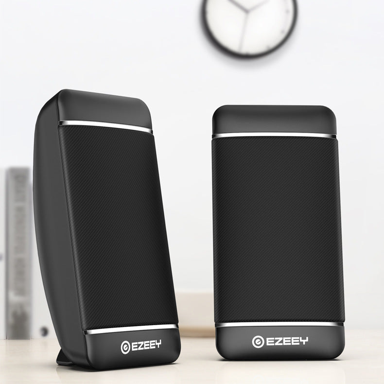 New Portable Laptop Speakers – USB Powered Compact Stereo Sound Bar for PC and Notebook