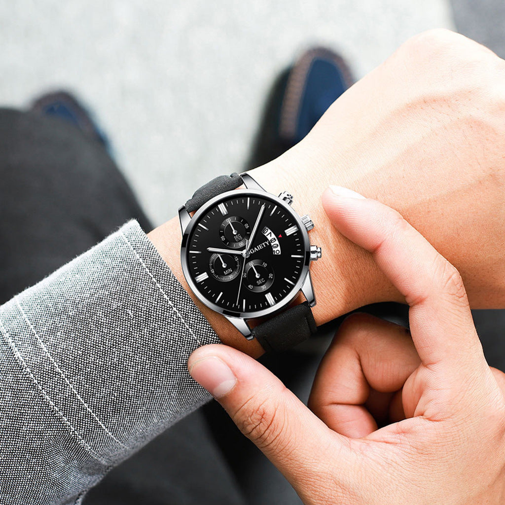 Cross-Border Hot-Selling Men's Classic Business Quartz Watch – Elegant and Stylish Timepiece for Professionals
