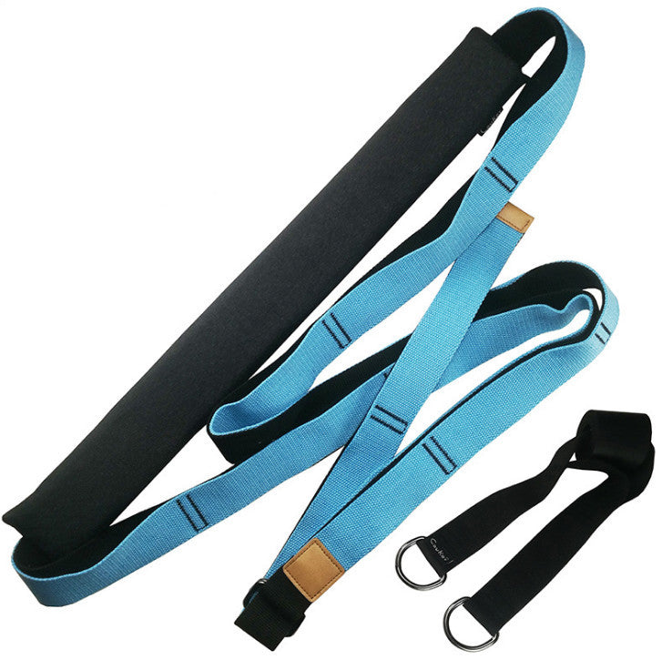 Yoga Strap Gym Belt – Adjustable Stretching Strap for Flexibility, Yoga, Pilates & Home Workouts