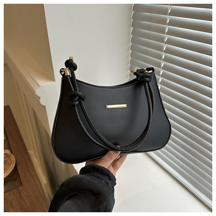 Women's High-End Small Square Armpit Handbag – Elegant Designer Shoulder Purse