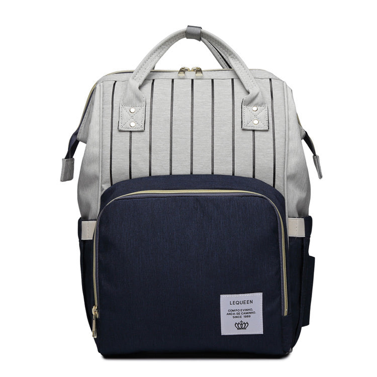 Stylish Mummy Maternity Nappy Bag – Trendy Diaper Bag for Moms with Multiple Pockets and Spacious Storage