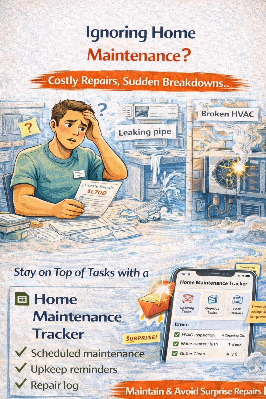 Preventive Home Maintenance Planner | Avoid Costly Repairs