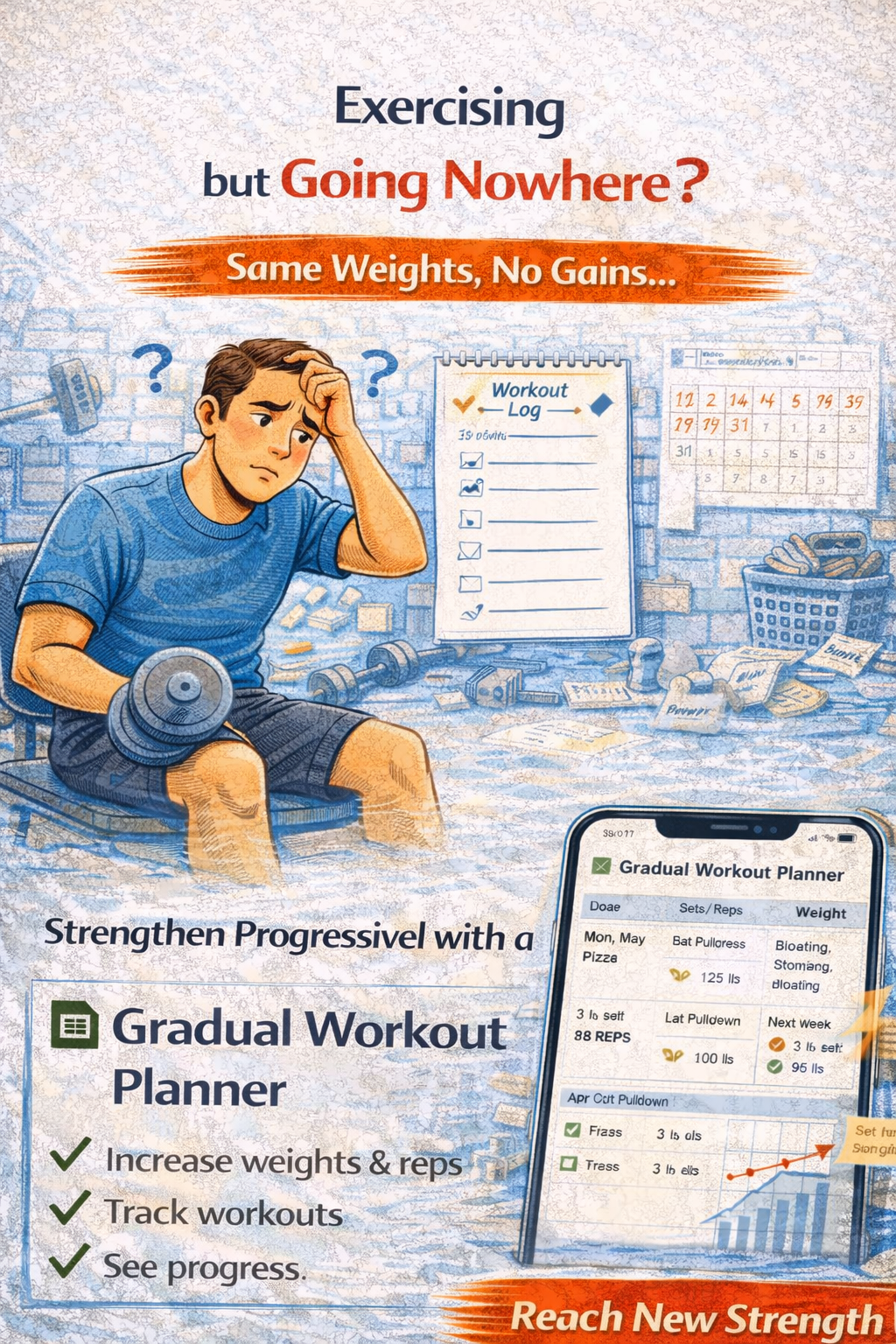 Progressive Overload Tracker (Beginner-Friendly) | Make Fitness Measurable