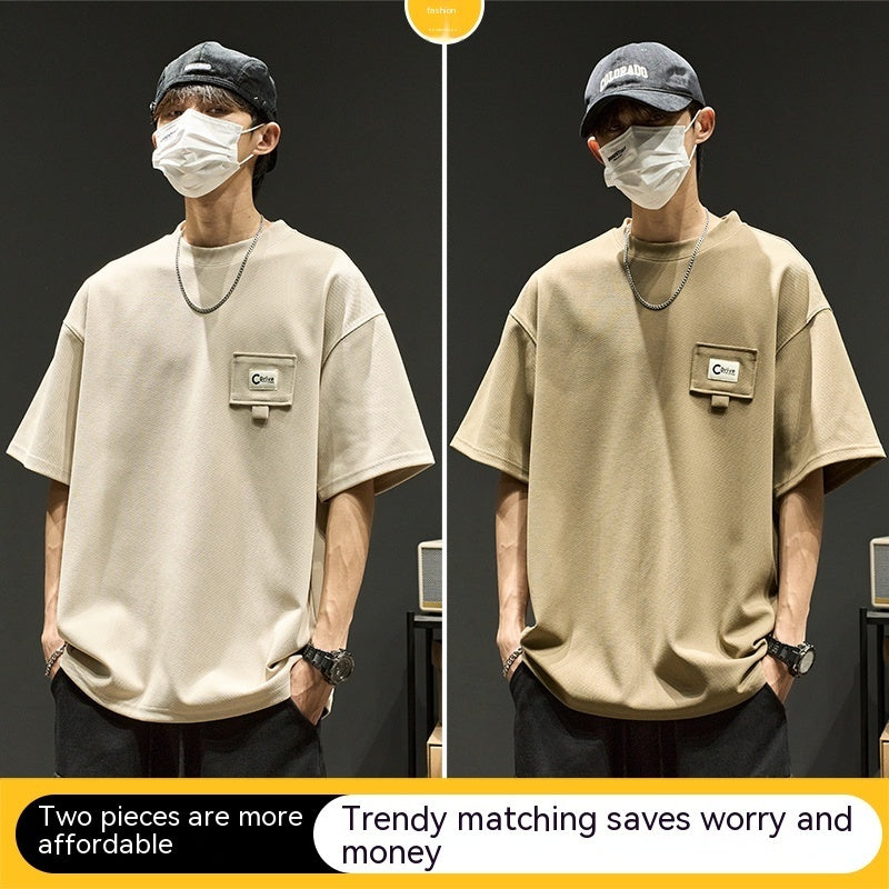 Short Sleeve Men's Shirt, Summer Clothing