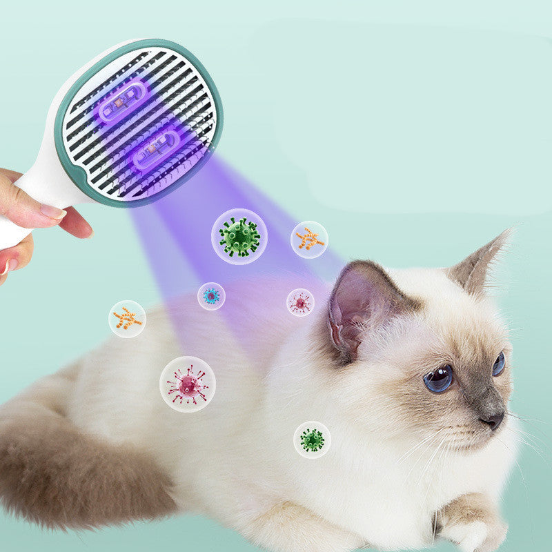 Premium Self-Cleaning Pet Brush - Advanced Grooming Tool for Healthy Cat & Dog Fur