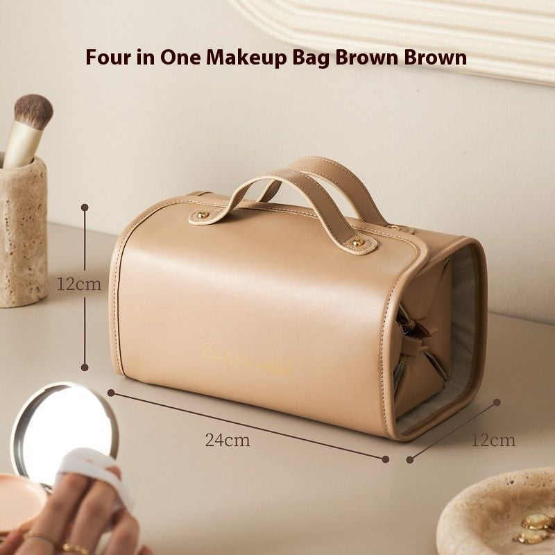 Portable Waterproof Cosmetic Bag for Women – Large Capacity Folding Travel & Storage Washing Bag