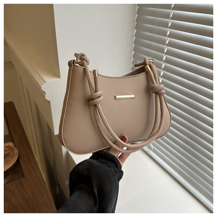 Women's High-End Small Square Armpit Handbag – Elegant Designer Shoulder Purse