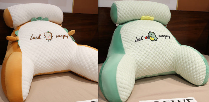 Premium Triangle Reading Pillow - Ergonomic Backrest Cushion for Ultimate Comfort & Support