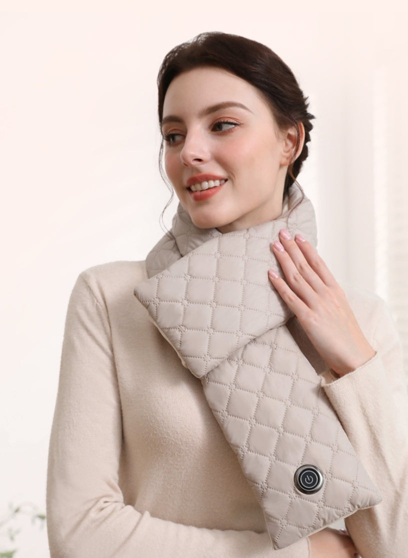 Electric Heated Scarf – 3 Gear USB Heater Thermal Shawl for Outdoor Warmth & Comfort for Men and Women