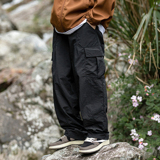 Men's Fashion Casual Work Pants – Comfortable Office Trousers for Daily Wear