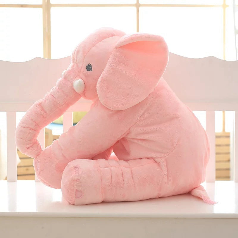 Premium Elephant Sleep Companion - Ultra-Soft Plush Baby Pillow for Peaceful Bedtime & Comfort