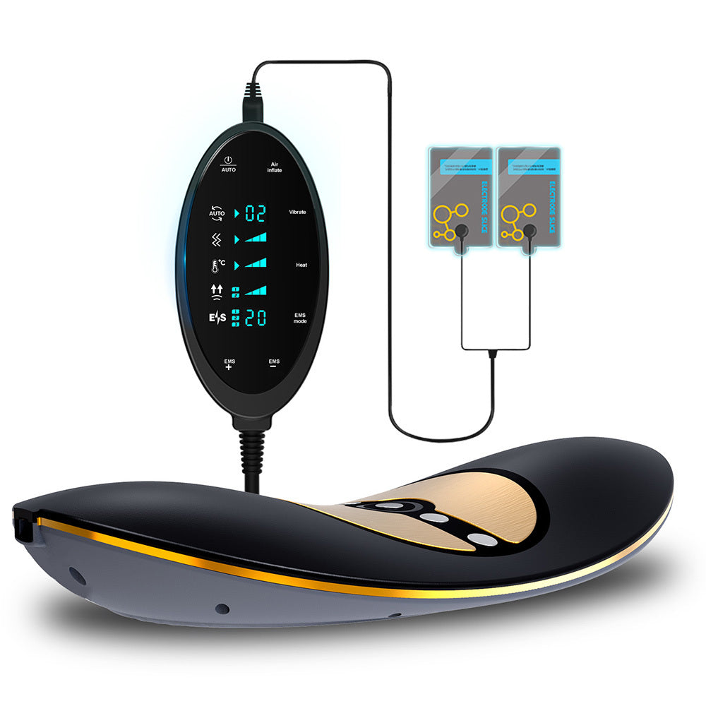 Luxury Smart Heated Massage Pillow – Professional Full-Body Therapeutic System for Ultimate Pain Relief