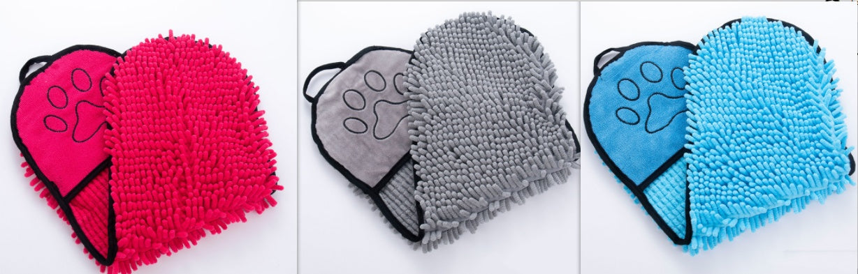 Premium Microfiber Pet Spa Towel - Ultra-Absorbent Quick-Dry Bathrobe for Professional Grooming