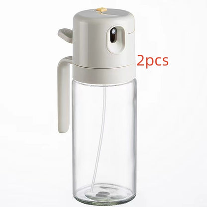 Premium 2-in-1 Oil Sprayer & Vinegar Mister - Healthy Cooking Dispenser | Control Your Oil Intake