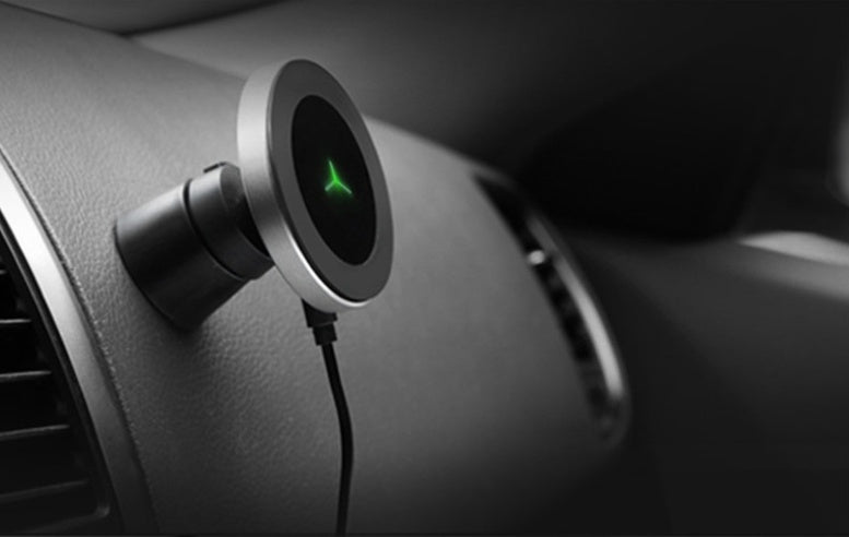 Premium Magnetic Wireless Car Charger - 15W Fast Charging Mount with Secure Hold for iPhone & Android