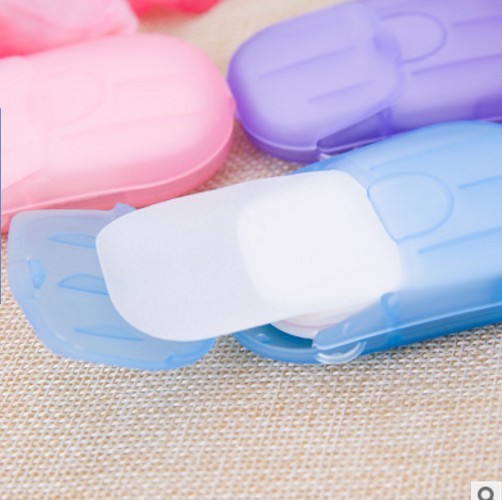 Premium Travel Soap Tablets - Instant Dissolving Mini Soap Sheets for Ultimate Hygiene On-the-Go