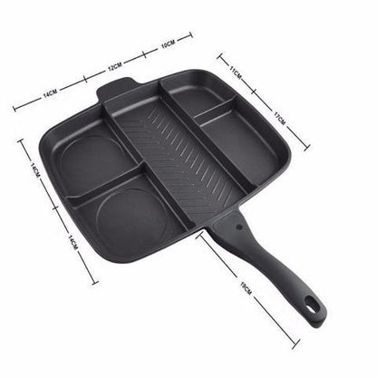 Professional Master Pan 5-in-1 - Revolutionary Multi-Cooking System for Culinary Excellence