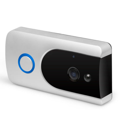 Smart WiFi Video Doorbell Camera – Visual Intercom, Night Vision, and Wireless Security Camera with Chime