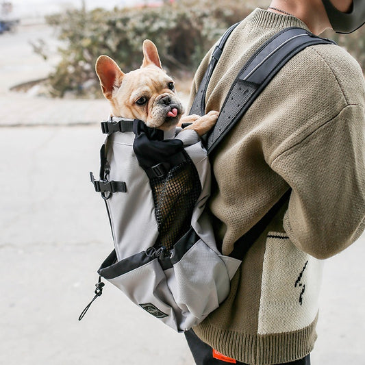 Premium Dog Carrier Backpack - Hands-Free Travel Solution for Outdoor Adventures