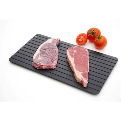 Premium Aluminum Defrosting Tray - Professional Rapid Thawing System for Safe, Fast Food Preparation
