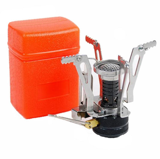 Portable Mini Camping Stove – Compact Outdoor Stove for Hiking, Backpacking & Outdoor Cooking