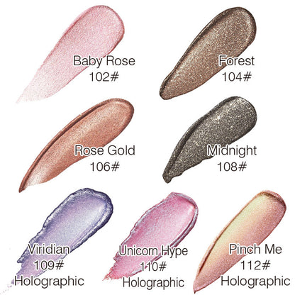 Professional Shimmer Eyeshadow Palette – High-Pigment Long-Lasting Colors for Stunning Eye Makeup Artistry