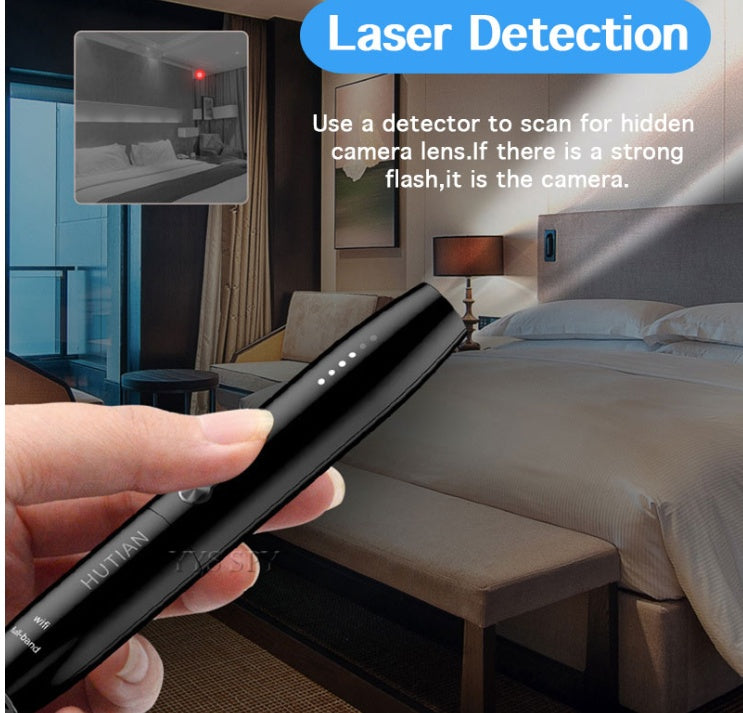 Bugs Finder Spy Gadgets Detector – GPS Tracking, GSM Card Locator, Mini Cam, Hidden Camera & Wiretap Signal Hunter