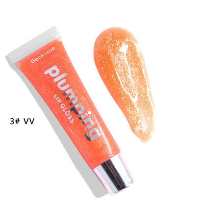 Luxury Wet Cherry Plumping Lip Gloss – Volumizing Formula with Vitamin E for Fuller, Glossy Lips