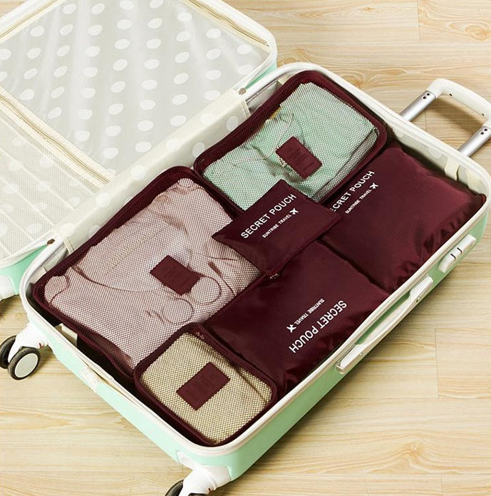 Premium Waterproof Packing Cubes - Professional Travel Organization System for Effortless Luggage Management