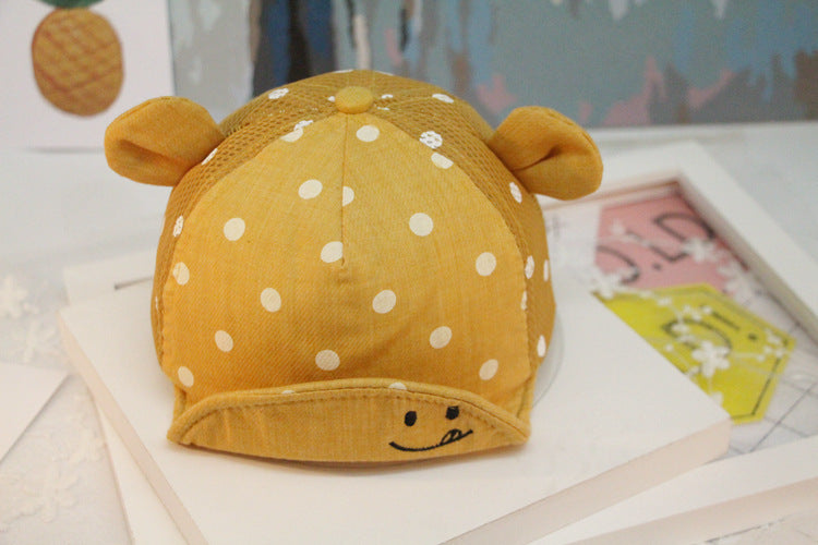 Baby Summer Sun Hat – Cartoon Design Toddler Sun Protection Hat for Boys and Girls