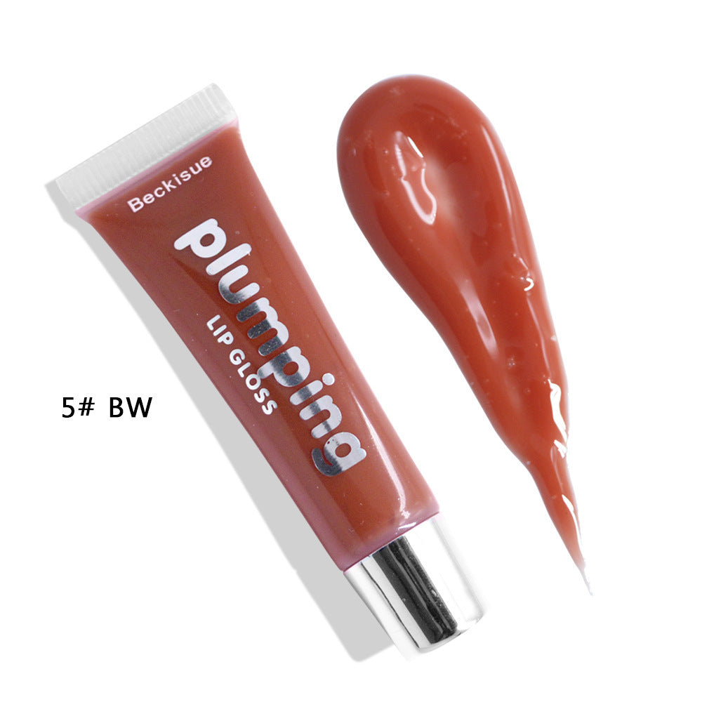 Luxury Wet Cherry Plumping Lip Gloss – Volumizing Formula with Vitamin E for Fuller, Glossy Lips