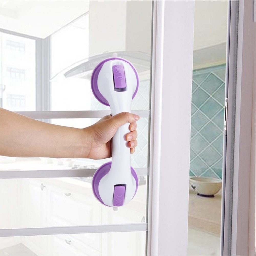 Premium Safety Grab Bar - Heavy-Duty Suction Cup Handrail for Bathroom, Shower & Bathtub Support