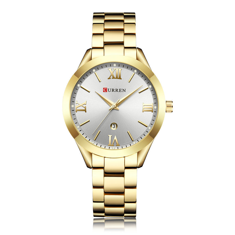 Rose Gold Quartz Watch for Women – Luxury Top Brand Female Wrist Watch & Girl Clock
