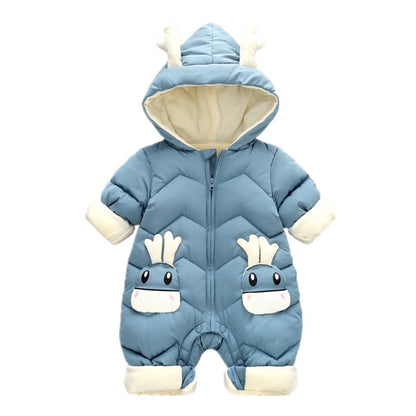 Baby Winter Romper – Warm, Soft, and Cozy Snowsuit for Baby Boys and Girls