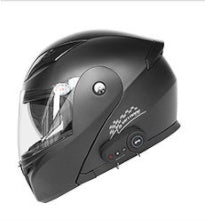 Premium Bluetooth Motorcycle Helmet - Advanced Wireless Communication System with Built-in FM Radio & Audio