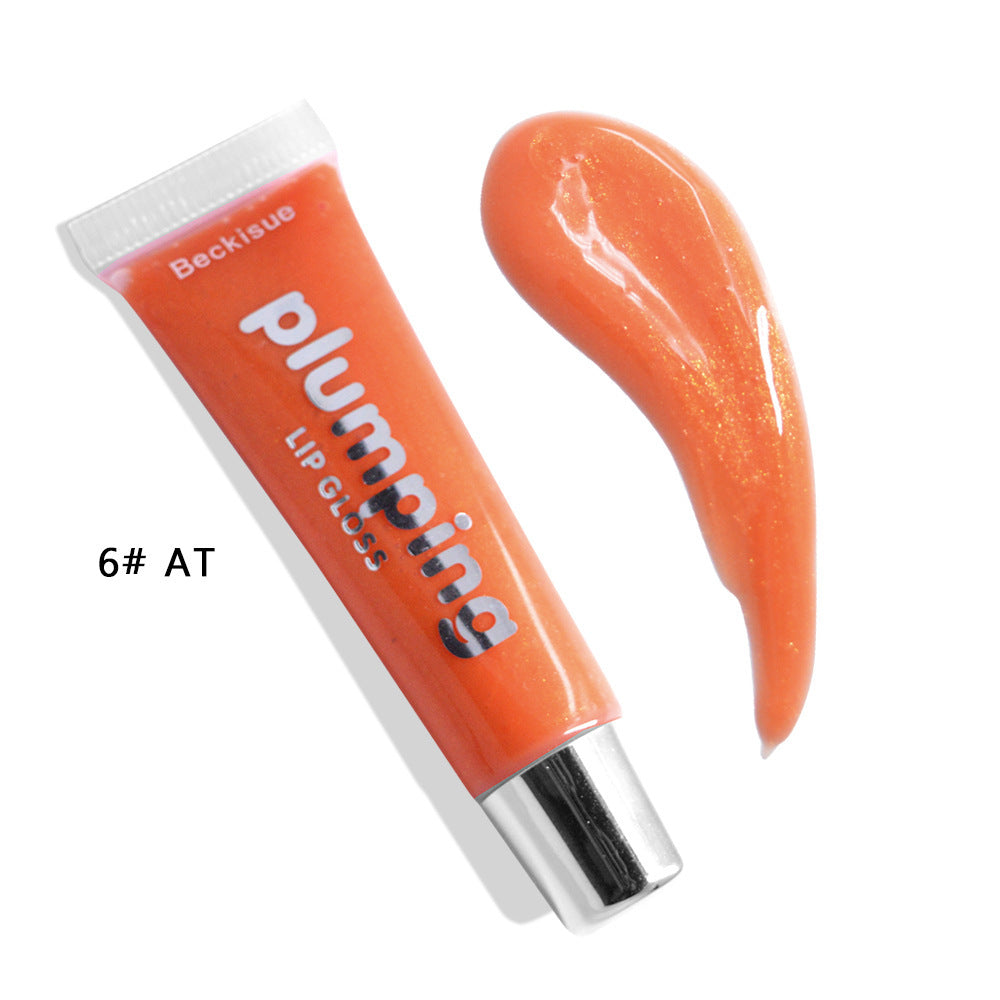 Luxury Wet Cherry Plumping Lip Gloss – Volumizing Formula with Vitamin E for Fuller, Glossy Lips