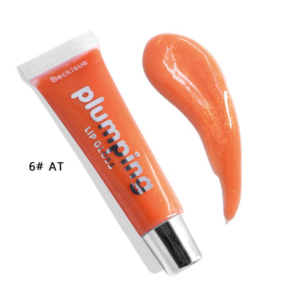 Luxury Wet Cherry Plumping Lip Gloss – Volumizing Formula with Vitamin E for Fuller, Glossy Lips
