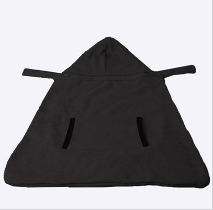 Windproof Baby Backpack Blanket – Cozy Baby Sling for Outdoor Adventures, Keep Your Baby Warm and Protected