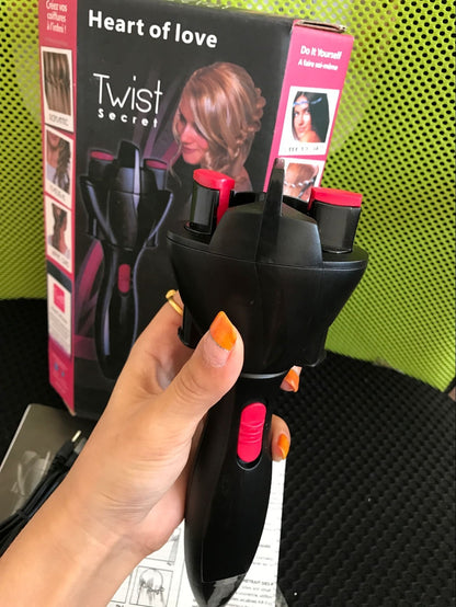 Revolutionary Electric Hair Braider – Automatic DIY Styling Tool for Perfect Braids, Twists & Buns in Minutes