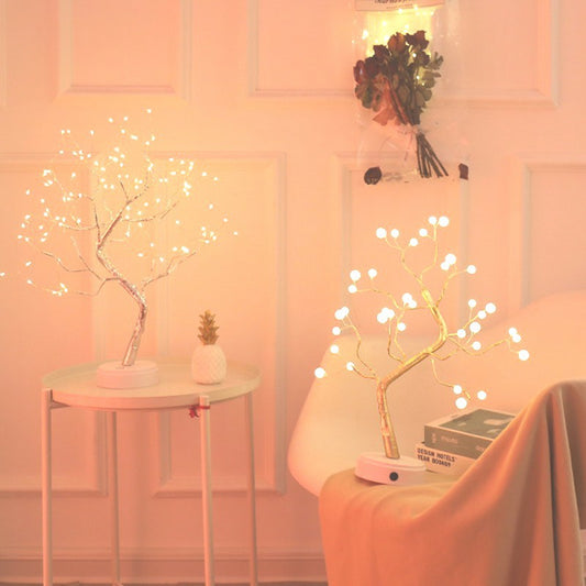 Premium Christmas LED Pearl Tree - Touch-Activated Starry Night Light for Magical Holiday Décor